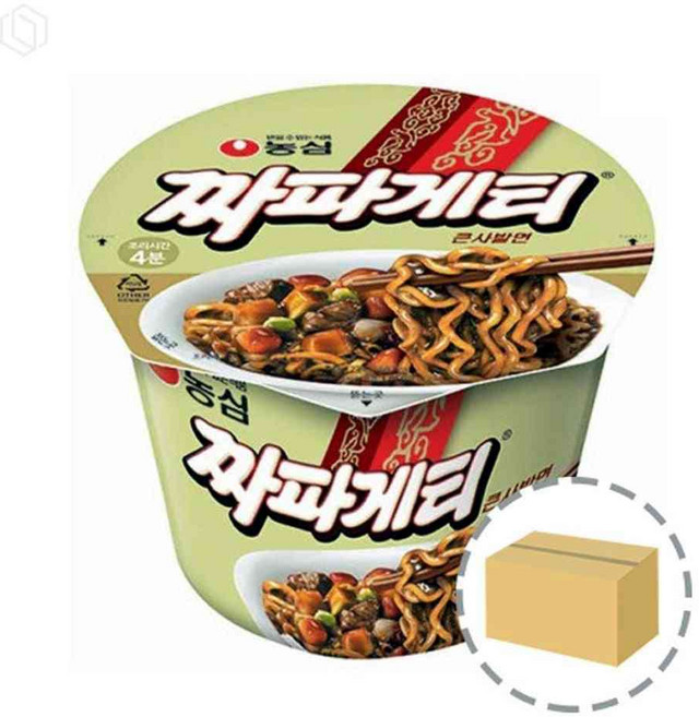 [오늘의택] 짜파게티 큰사발 1BOX 16컵 농심짜파게티큰사발 컵라면대용량