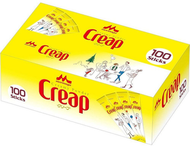 모리나가 크리프 커피 크림 파우더 스틱, 100개입, 1개