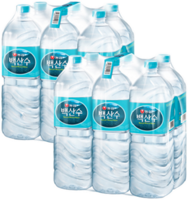 농심 백산수, 2L, 84개