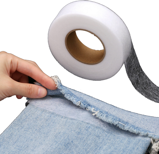 루니바 의류 바지 기장 셀프 옷 수선테이프, 1개, 화이트