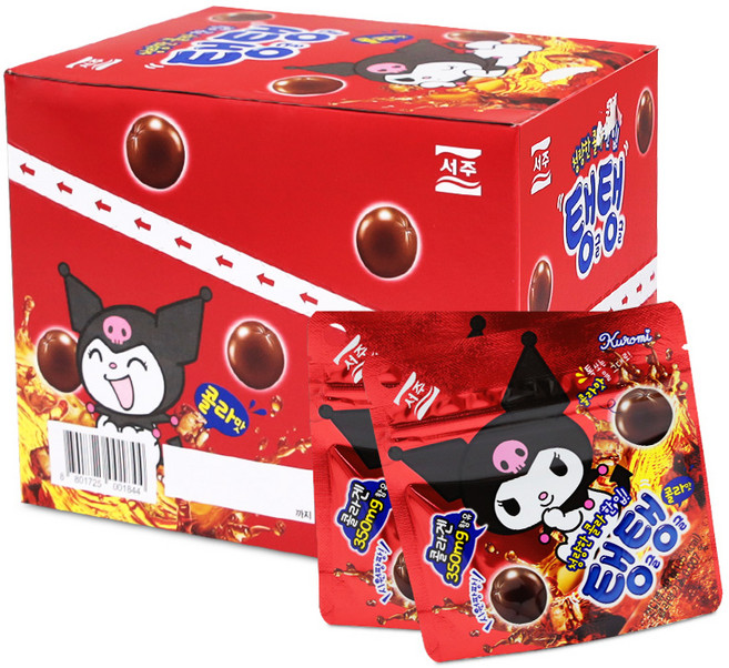 서주 탱글탱글 콜라맛 젤리 츄잉캔디 40gx7개, 7개, 40g