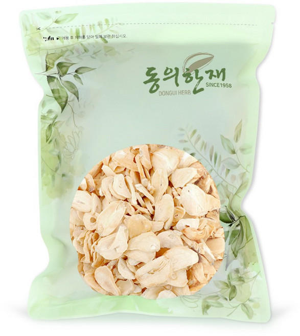 동의한재 국산 건조 햇 마늘 분태 마늘칩 500g, 1개