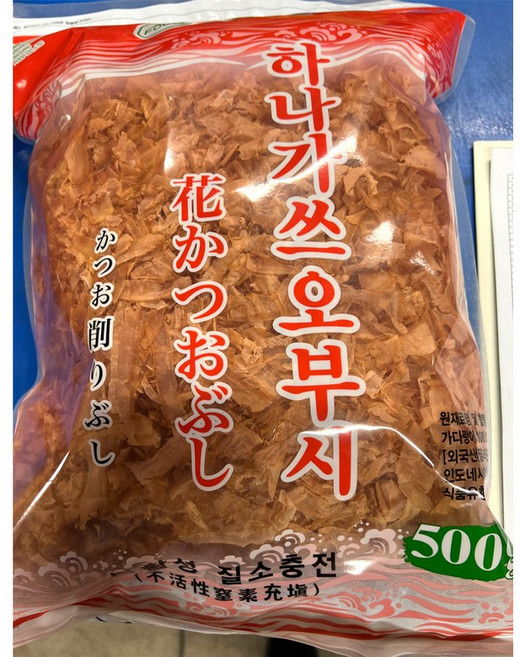 대용량 가츠오부시 500g 업소용 가다랑어포 육수 벌크