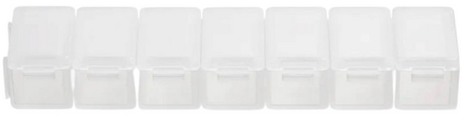 MUJI 알약 케이스 7개연결타입 분할가능, 1개