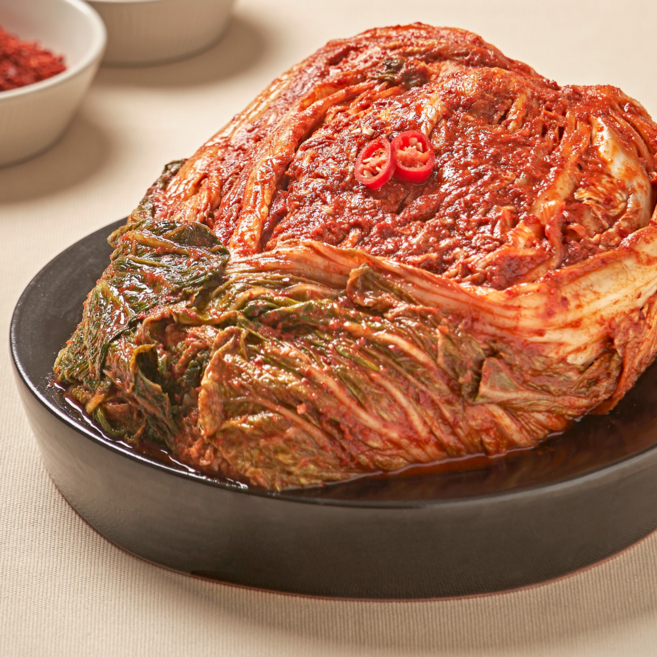 사계절 김장김치 생포기김치 [100% 올 국내산] 맵콤한김치, 1박스, 5kg