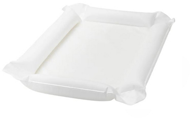 이케아 휴대용기저귀교체매트, 화이트, 1개