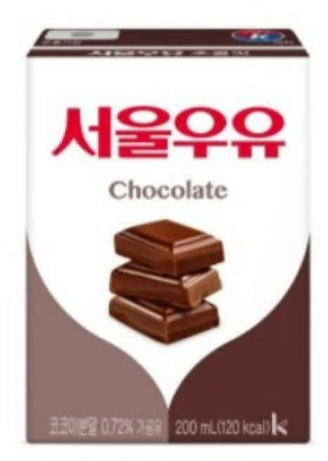 서울우유 멸균 초코우유, 200ml, 6개
