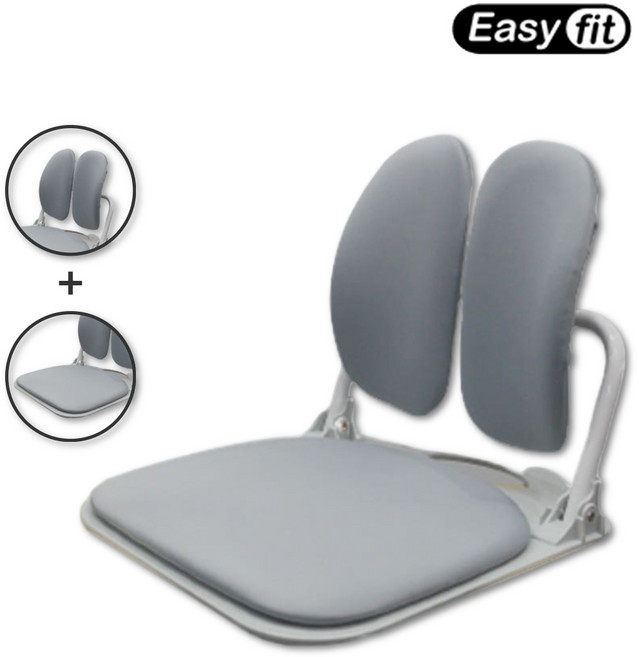 듀오백 DK 좌식 의자 커버 호환커버 922 925, 그레이