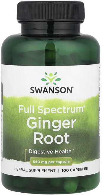 헁복하고 건강하세요 Swanson Full Spectrum® 생강 뿌리 540mg 캡슐 100정 늘 챙기셔야합니다, SwansonFullSpectrum생강뿌리540mg캡슐, 1개 - 쿠팡