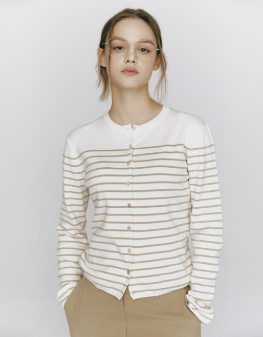 GIORDANO 스트라이프 가디건12GG 355511 3color