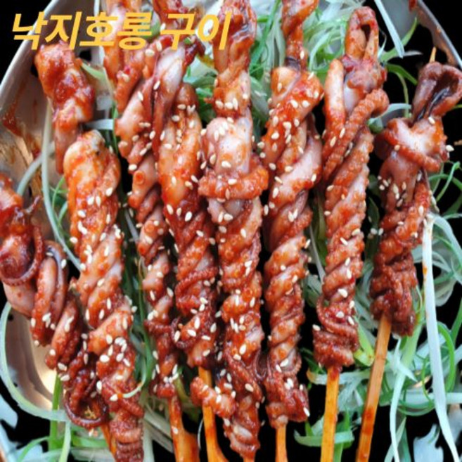 지율k 낙지 호롱 구이 낚지 호롱이 호롱 900g 30개 양념 소스 포함