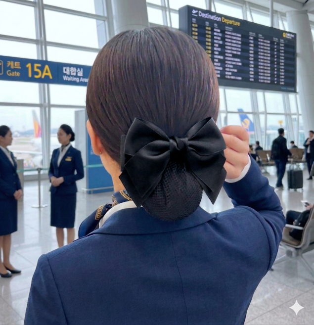 메라빌리아 단정함의 정석 머리망 올림머리 미세망 굵은망