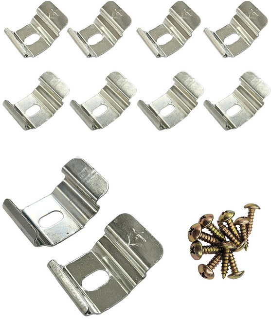 커블 커튼레일전용 스냅 브라켓, 1개, 대 5P + 소 5P