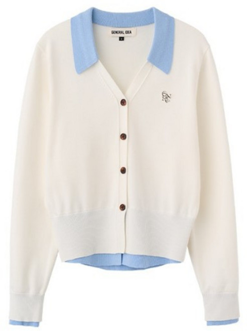 GENERAL IDEA 女款翻領開襟衫 WBD3L04524