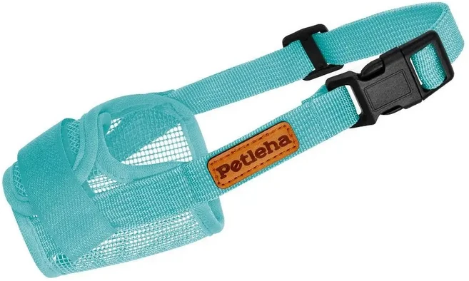 애완동물 용품 조절 가능한 짖음 방지 개 입마개 메쉬 소재 부드러운 애완동물 입 커버 통기성 개 입 커버, 1