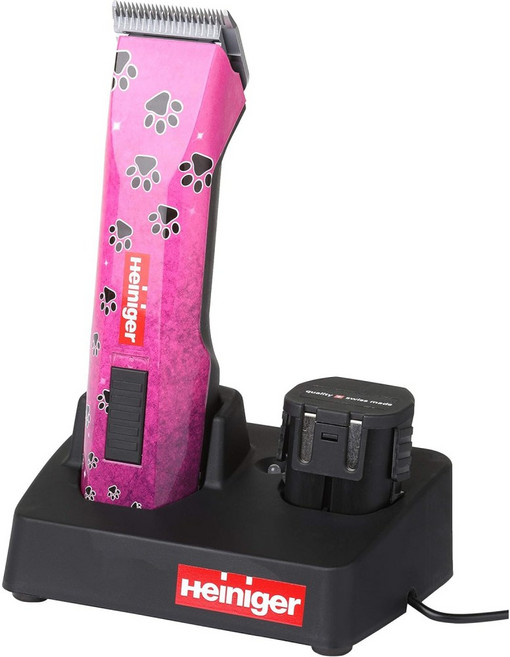 Heiniger 하인이거 사파이어 무선 클리퍼 이발기 핑크, 1개