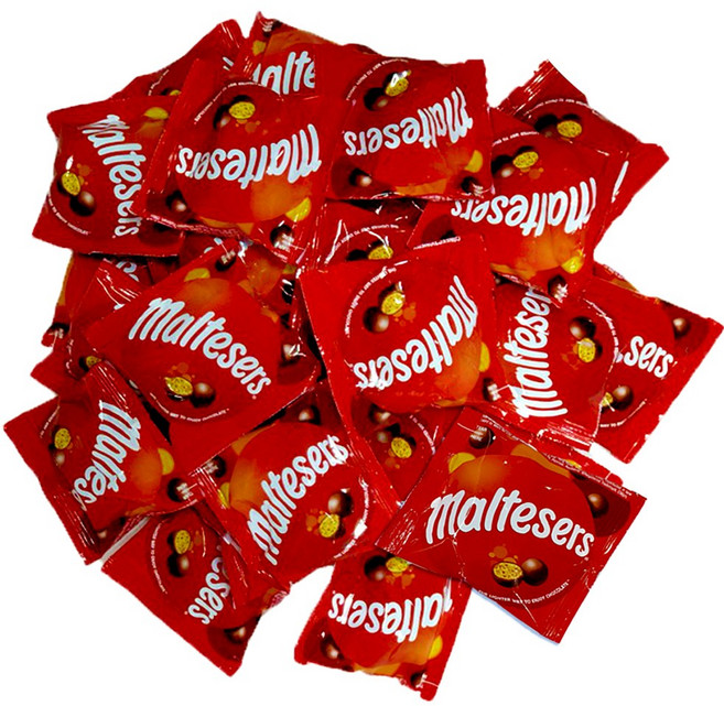 달콤 바삭 마즈 몰티져스 초콜릿 대용량 개별포장, 12g, 35개