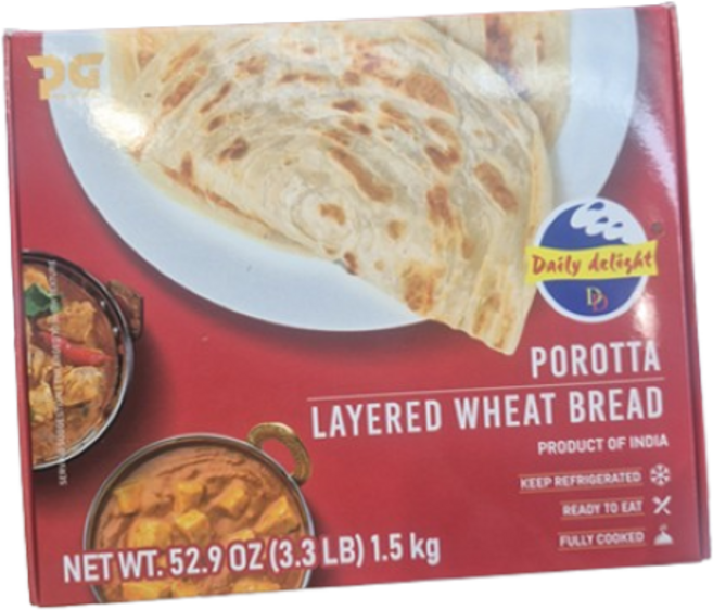 코스트코 포로타 브레드 인도식 빵 1.5kg 난 아이스박스 발송, 1개