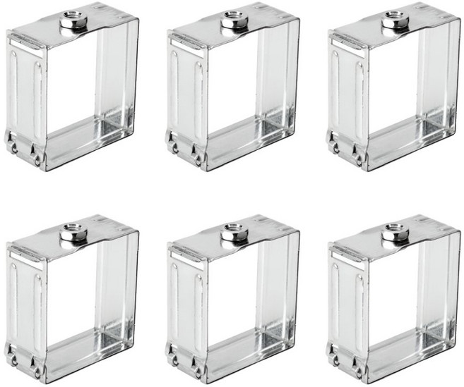 JG철물스토어 (정품) 국산 고급형 레이스웨이 A형 행가 (A행가) 너트형 ( 70 x 40 ) 6개입, 1세트