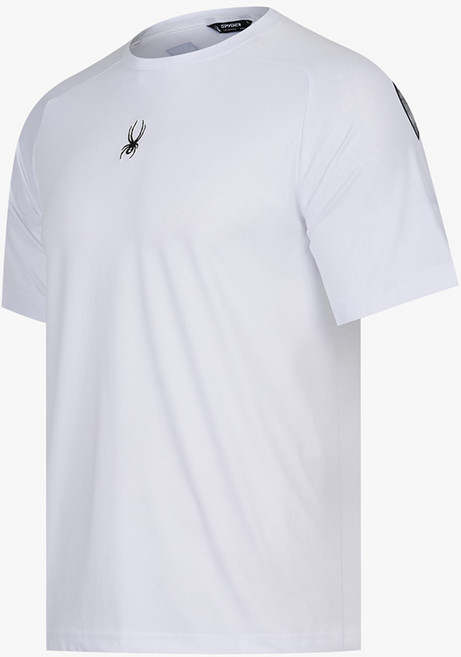 [스파이더 본사 직영] 남성 스파이더 빅 레터 로고 티셔츠 SPKMCNRS203M