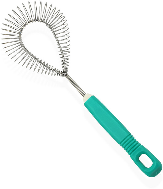 스텐 스프링 거품기 손 수동 핸드 계란 커피 조리도구, 타원 스프링거품기, 1개