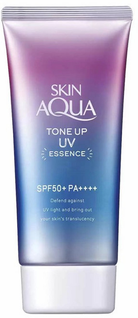 曼秀雷敦 水潤肌柔光透亮防曬飾底凝露 紫 SPF50, 1個, 紫_單售