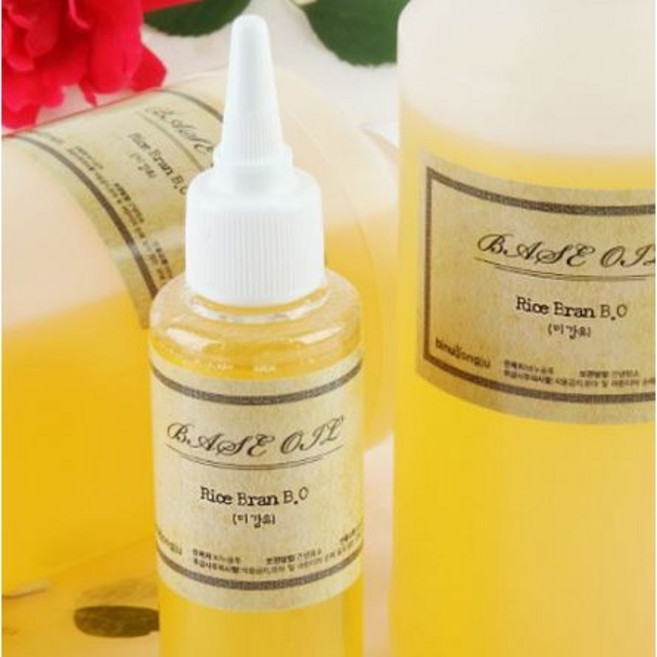 미강 오일 (현미유; Rice Bran B.O), 500ml, 1개, 500ml