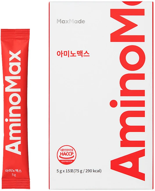 맥스메이드 아미노맥스 아미노산 L-아르기닌 BCAA 비트루트 보충제 포도맛, 5g, 30개 - 쿠팡