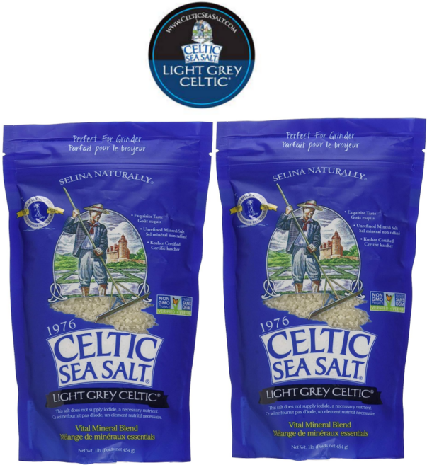 셀틱 소금 454g Celtic 솔트 라이트 그레이 바이탈 미네랄 암염 천일염 수입 영국, 1개