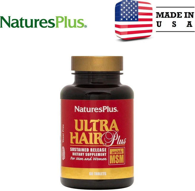 네이쳐스 플러스 울트라 헤어 플러스 60 타블렛, 60정 - 쿠팡