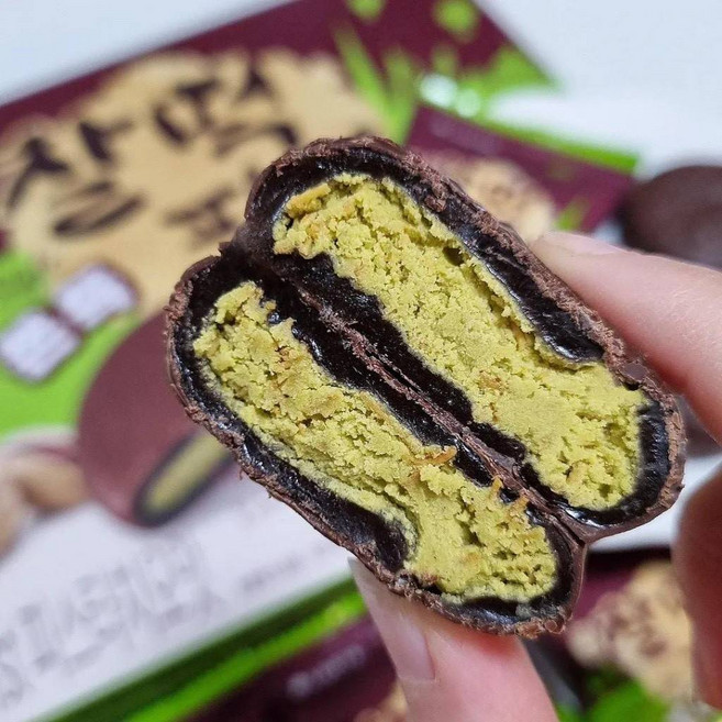 LOTTE 杜拜風格開心果麻糬派, 30g, 10個