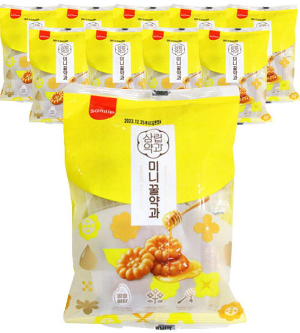 삼립 미니꿀약과 140g 10개, 40개