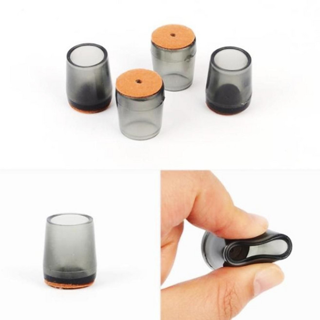 원형 의자발 싸게 반투명 18mm 덮개 적정 소음방지 4P 45265pc 1(EA)