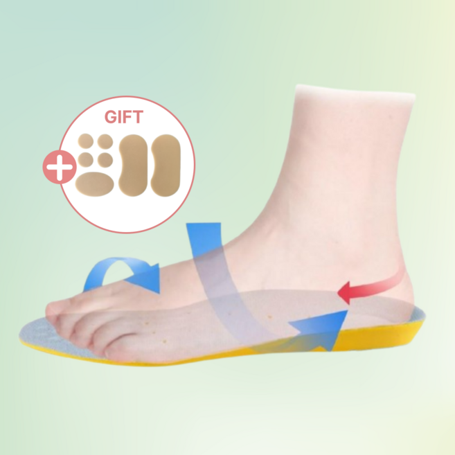 충격 감응 깔창 솔져밸런스 메모리폼 군화 군대 군인 실리콘 발편한 군입대 준비물, 1세트