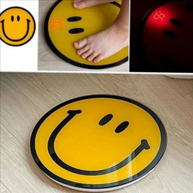 고정밀 디지털 체중계 스마트 스마일 체중계 인테리어 온가족 아이 건강 aqu+951xe, 1