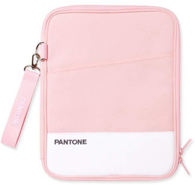 팬톤 패브릭 태블릿 노트북 맥북 가방 파우치 케이스, 1개, 핑크