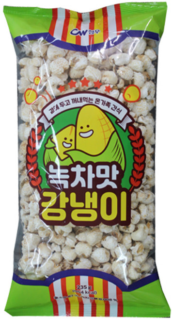 청우식품 녹차맛 강냉이, 1개, 235g