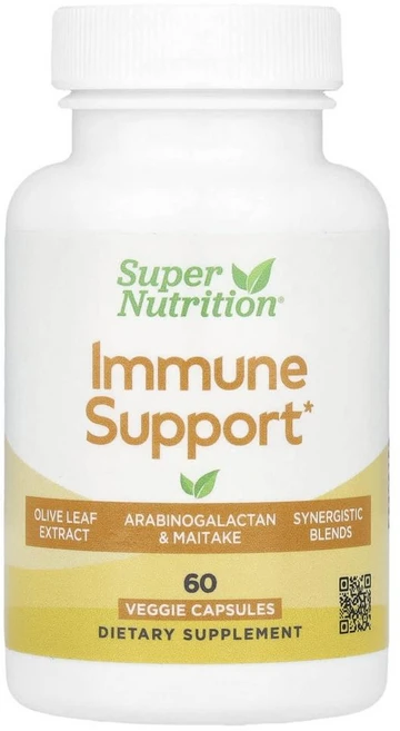 슈퍼 뉴트리션 이뮨 서포트 아라비노갈락탄 함유 Super Nutrition Immune Support with Arabinogalactan 60정, 1개 - 쿠팡