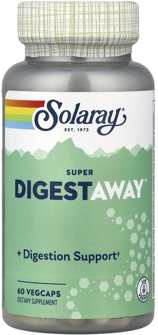쏠라레이 슈퍼 다이제스트 어웨이 60 베지캡슐, 6개, 60정 - 쿠팡