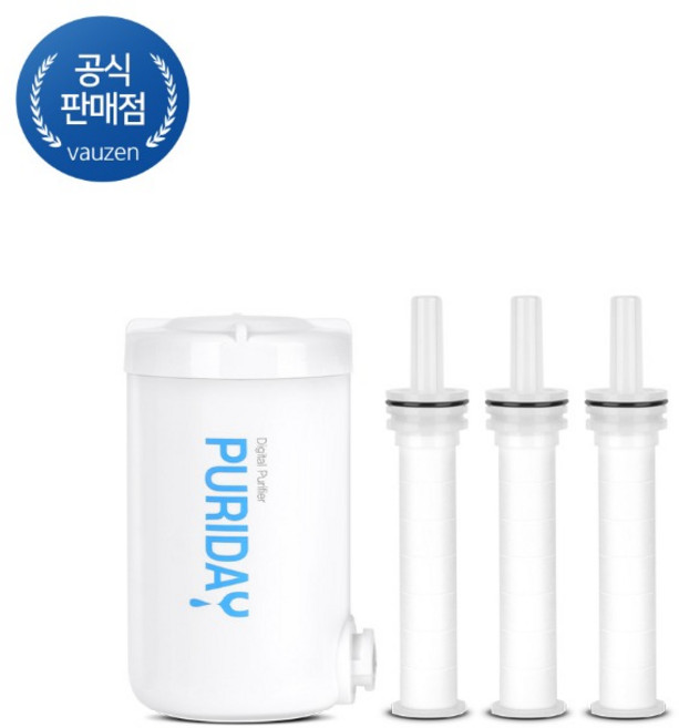 바우젠 주방용 직수 직결 정수기 퓨리데이 (핸디형/코브라형 택1), 정수필터(세디먼트 필터 3ea+나노정수필터)