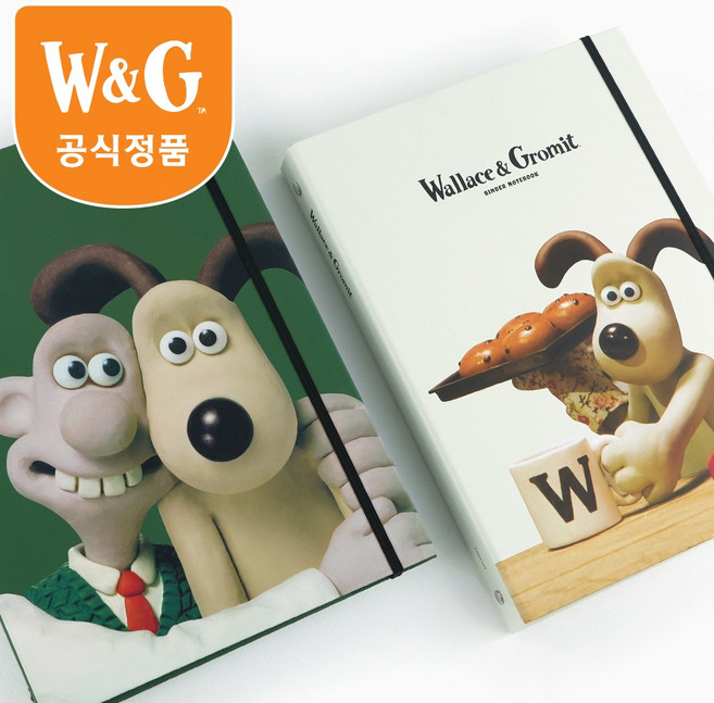 월레스와 그로밋 바인더 노트 1종 아이보리 1개