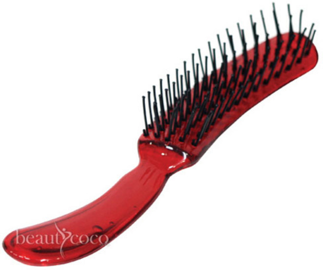 S브러쉬 헤어브러쉬 미용브러쉬, 1개