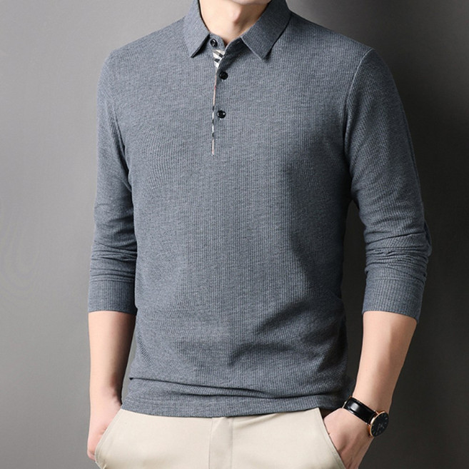 DeLINE 남성 카라티 피케티셔츠