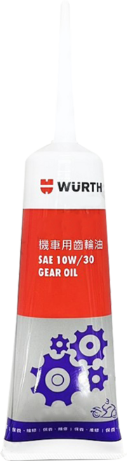 WURTH 福士 機車用齒輪油 優異潤滑保護 延長機車壽命, 1個, SAE 10W-30