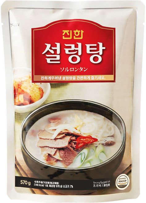 진한식품 설렁탕, 570g, 5개