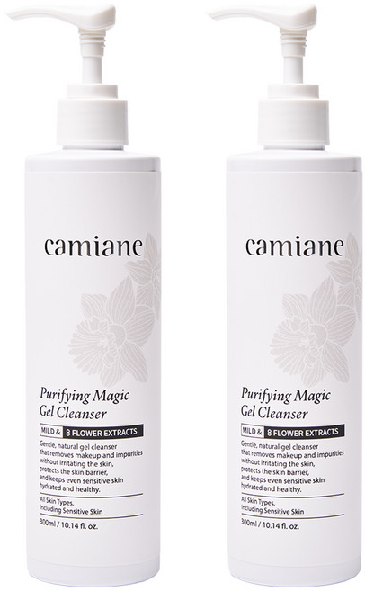 카미안느 퓨리파잉 매직 젤 클렌저 약산성 촉촉한 클렌징젤, 2개, 300ml