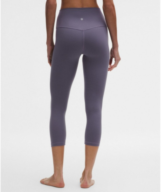 룰루레몬 얼라인 하이라이즈 크롭 21인치 레깅스 필라테스 헬스 요가 운동
