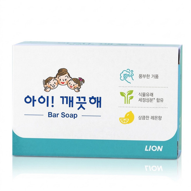 라이온 아이깨끗해 항균비누 90g 1개, 1개입