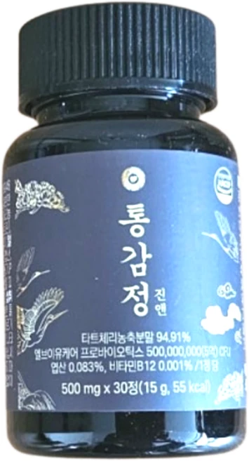 프로바이오틱스 엽산 타트체리농축분말 통감정 진액 30정, 2박스 - 쿠팡