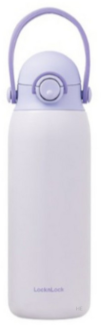 락앤락 스쿨핏 키즈 스트랩 텀블러, 바이올렛, 500ml, 1개
